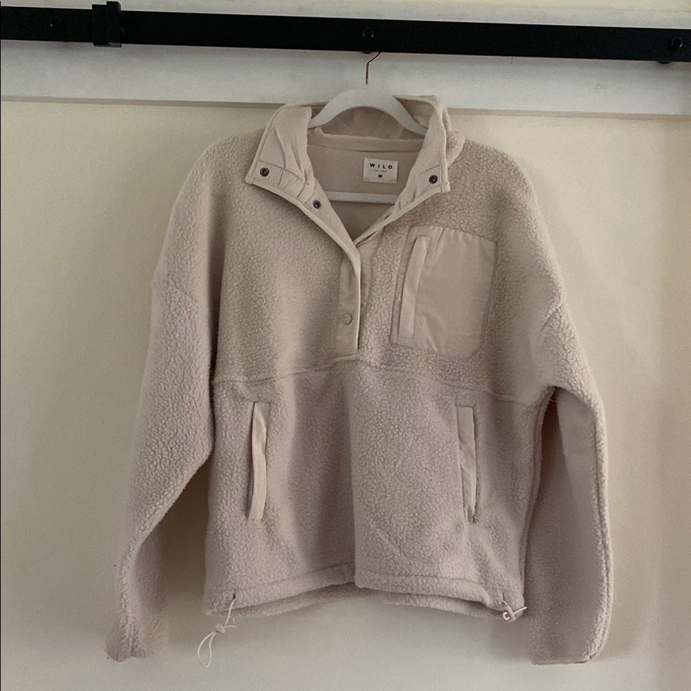 fleece pullover